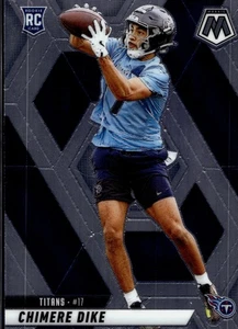 2025 Panini Mosaic Chimere Dike RC Tennessee Titans #356 - Bild 1 von 2