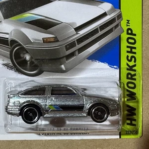 2014 Hot Wheels Then And Now HW Workshop Toyota AE-86 Corolla Zamac #222 Walmart - Bild 1 von 7