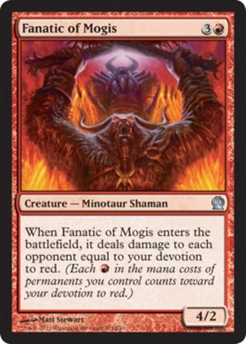 Fanatic of Mogis - Theros #123/249 MTG Magic The Gathering - Image 1 of 1