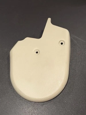 Infiniti M45 2003 2004 asiento del conductor moldura de plástico cubierta lateral derecha beige tostado Foto 1 de 2