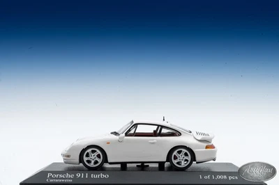 1/43 Minichamps Porsche 911 (993) Turbo Blanco 🤝TAMBIÉN ABIERTO PARA COMERCIO🤝 Foto 1 de 4