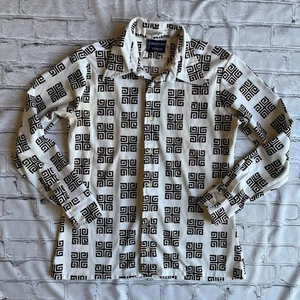 Camisa De Colección Givenchy para Chesa I.Magnin Retro Disco Boogie Nights Diseñador Top - Imagen 1 de 20