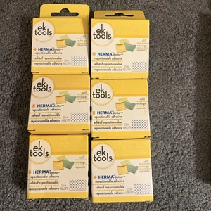 6 Paquetes Herramientas EK Herma Dotto Adhesivo Reposicionable Dispensador Repuesto Nuevo - Imagen 1 de 1