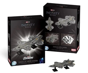 Marvel Avengers SHIELD Helicarrier 3D Puzzle 220 Pièces 4D Cityscape - Picture 1 of 4