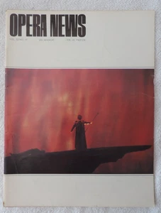 OPERA NEWS MAGAZINE VOL 32 #17 DIE WALKURE FEB 24 1968 - Picture 1 of 1