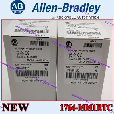 NEW PLC 1764-MM1RTC MicroLogix 1500 Memory for 1764-LRP or 1764-LSP CPU - Image 1 of 4