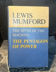 The Myth of the Machine The Pentagon of Power by Lewis Mumford Book Club ED BOMC - Picture 1 of 2