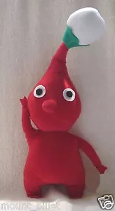 Muñeca de peluche Pikmin 2 hecha a mano juguete de brote rojo - Imagen 1 de 1