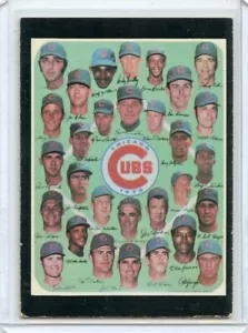 1971 Topps Chicago Cubs Team Ernie Banks #502 ⭐️💥🎯 VGEX+ - Picture 1 of 2