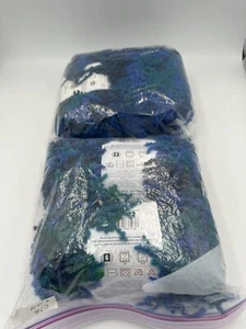 4x Red Heart Boutique Fizzle "Bluefin" Knitting Yarn 3.5 Oz. 15 Yards LW3428 - Picture 1 of 5