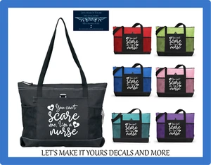 KRANKENSCHWESTER LUSTIGES ZITAT THEMA INDIVIDUELLE TRAGETASCHE HANDTASCHE SPORT FITNESS SCHULE REISE WINDELTASCHE - Bild 1 von 7