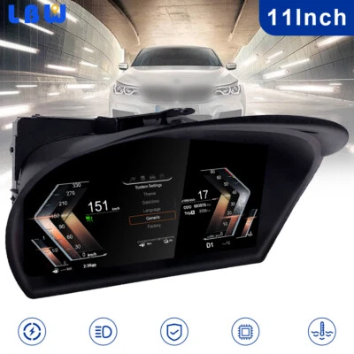 For BMW Z4 E89 2009-16 Digital LCD Instrument 11'' Screen Cluster Speedometer — 第 1/4 张图片