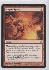 2008 Magic: The Gathering - Shards of Alara Magma Spray #108 0b4