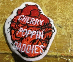 CHERRY POPPIN DADDIES PATCH COLLECTIBLE RARE VINTAGE EMBROIDED 90'S METAL LIVE - Picture 1 of 1
