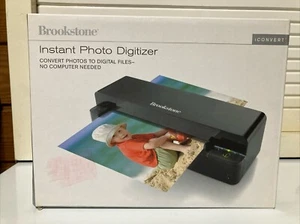 NEW Brookstone Instant Photo Digitizer No Computer Needed - NIB - Picture 1 of 3