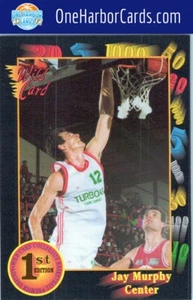 1991-92 Wild Card Boston College Eagles #52 Jay Murphy - Picture 1 of 2