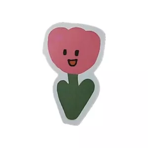 Pink Flower Sticker - Picture 1 of 5