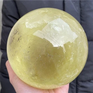 7,15 Pfund natürliche rauchige Citrine Quarzkugel Quarz Kristallkugel heilen Probe - Bild 1 von 14