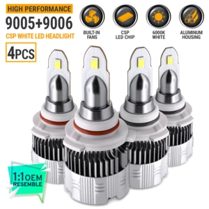 Kit combinado de faros LED Syneticusa 9005+9006 bombillas CSP alto bajo todo en uno - Imagen 1 de 7