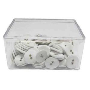 (0.17 EUR/St.) Nähmit Wäscheknöpfe Leinen 18mm 100St. - Bild 1 von 2