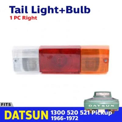 适用于日产 J13 Datsun 520 521 拾音器 1966 - 72 尾灯后灯 + 灯泡 右握 G06 — 第 1/4 张图片