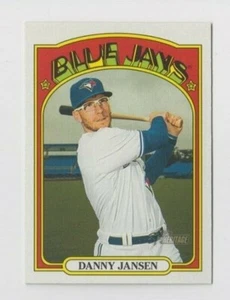 (12) Danny Jansen 2021 TOPPS HERITAGE BASE CARD LOT #133 TORONTO BLUE JAYS - Picture 1 of 1