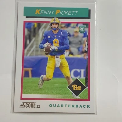 2022 Score - 1992 Throwback Rookie #TB1 Kenny Pickett (RC) - Image 1 of 2