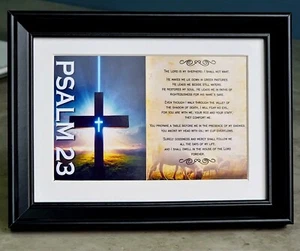 Psalm 23 - Framed - Picture 1 of 9