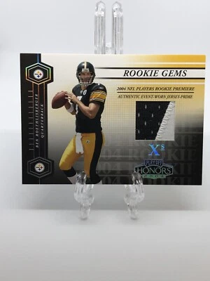 Ben Roethlisberger 2004 RC Playoff Honors Rookie Gems X’s! 22/25. ¡Raro! Foto 1 de 2