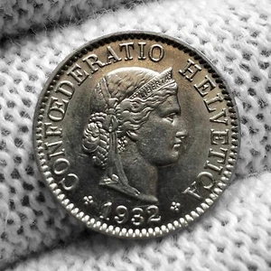 SWITZERLAND, 5 rappen 1932 excellent example, UNC - Picture 1 of 2
