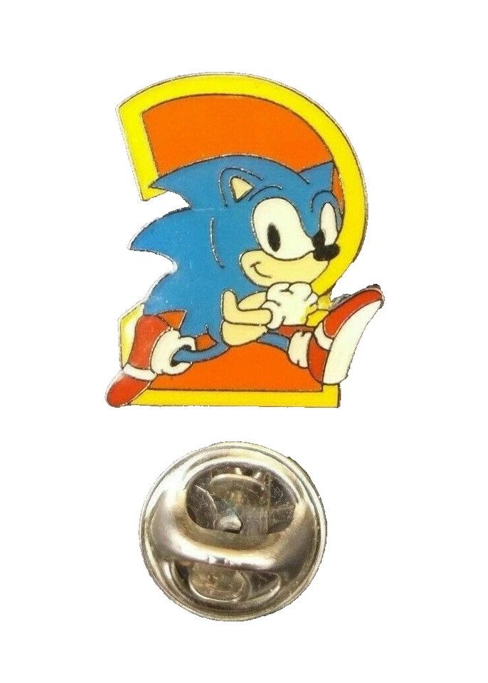 VTG SONIC THE HEDGEHOG 2 PROMO PIN SEGA - Image 1 of 1