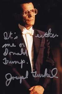 Joe Turkel signed Autogramm 4x6 Foto The Shining Blade Runner Dr. Tyrell - Bild 1 von 2