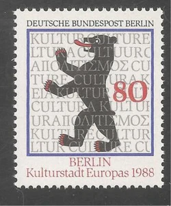 Deutschland Berlin #9N568 (A175) ss postfrisch - 1988 Berliner Bär / Europäische Kultur  - Bild 1 von 1
