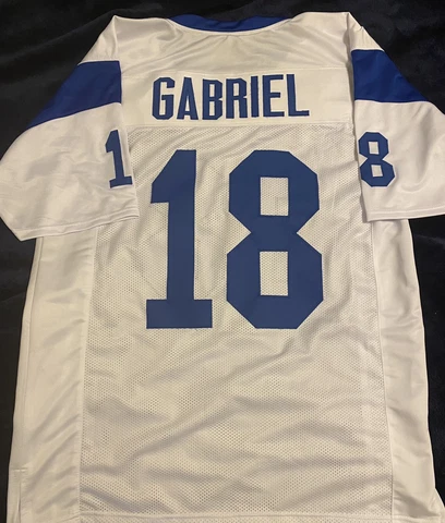 Roman Gabriel LA Rams Custom Jersey Cover