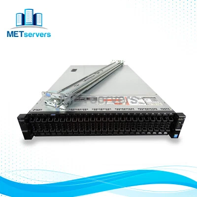 Dell R730xd 2*E5-2650V4 12C 32GB 20*240GB SSD 4*960GB NVMe SSD X520/i350 3YR - Image 1 of 3