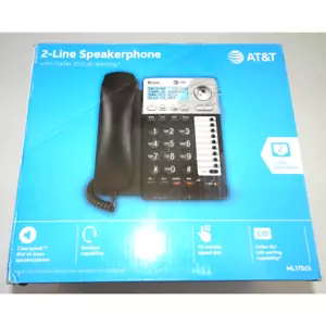 Vtech Communications Inc 2 Packs BLK 2Line Speaker Phone - Picture 1 of 16
