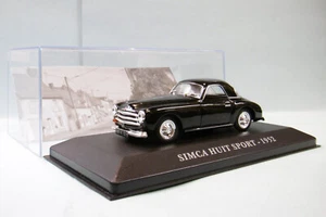 Altaya / Ixo - SIMCA 8 HUIT SPORT 1952 noir BO 1/43 - Imagen 1 de 3