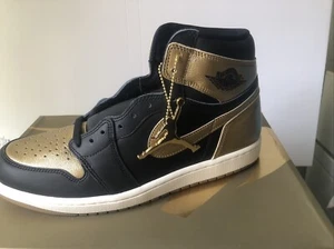 Air Jordan 1 Black Metallic Gold - Bild 1 von 6