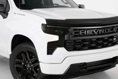 Fits 22-25 Chevrolet Silverado 1500 GTS Acrylic Smoke Headlight Covers GT5990S - Image 1 of 4