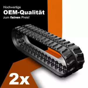 2x Gummikette Baggerkette 230x96x33 für Neuson 1404 - Bild 1 von 5