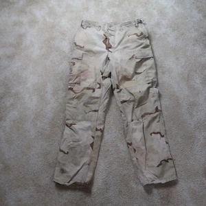 Army Desert Camouflage Combat Trousers Men's Medium Long Cargo BDU Pants uniform - Picture 1 of 16