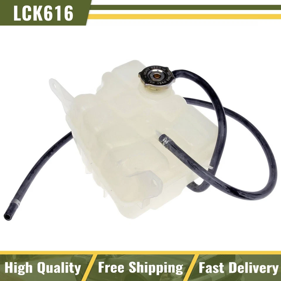 Botella de tanque de expansión de desbordamiento de refrigerante de radiador Dorman con tapa para Jeep Liberty Foto 1 de 3