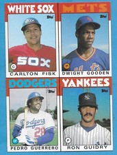 Topps Baseball Cards Box Bottoms - You Pick - 1986-1991 