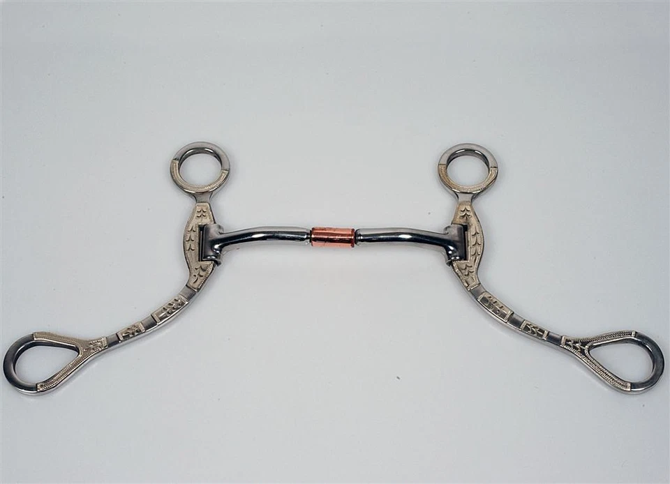 Billy Allen Bit mit Shanks Western Bit Gebiss Trense Showbit - Bild 1 von 1