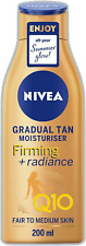 NIVEA Q10 Firming + Radiance Gradual Tan, Tan Activating Firming Cream Q10 200ml