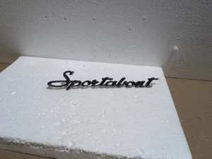 AMC HORNET WAGON 1970-76 EMBLEMA ORIGINAL INSIGNIA CUARTO PANEL TRASERO (1) - Imagen 1 de 10