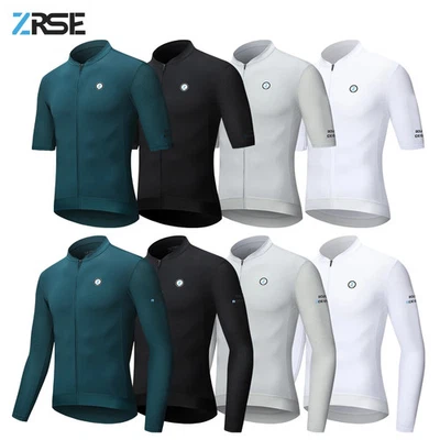 Men's Long Sleeve Cycling Jersey UPF 50+ Slim Fit Quick Dry MTB Road Bike Shirt - Image 1 of 4
