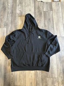 Sudadera con capucha polar con logotipo gráfico John Deere negra para hombre talla 2XL - Imagen 1 de 5