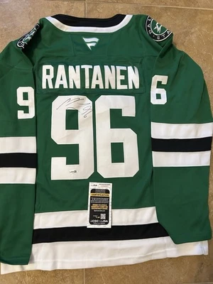 Mikko Rantanen Signed Dallas Stars Jersey JSA COA - Image 1 of 4