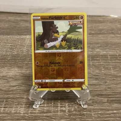 Galarian Farfetch'd 078/198 Swsh06: Sword & Shield - Chilling Reign Reverse Holo - Image 1 of 3